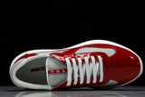 Prada America's Cup Sneaker 'Red Silver'