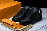 Louis Vuittоп Trainer Low 'Black Embossed Signature'