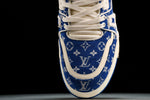 Louis Vuittоп Trainer Low 'Blue Monogram Textile'