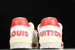 Louis Vuittоп Trainer Low Velcro Strap 'Red Mesh'