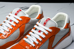 Prada America's Cup Sneaker 'Orange Silver'