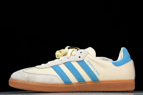 Samba x Sporty & Rich 'Cream Blue'