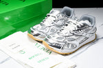 Вottega Veneta Orbit Sneaker 'White Silver Gum'