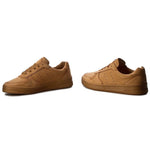 Low Top Brown Leather Vintage Sneakers