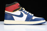 Union LA AJ1 Retro High Blue Toe