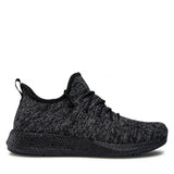 Low Top Black Grey Mesh Sneakers