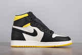 AJ1 Retro High "Not for Resale" Varsity Maize