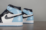 AJ1 Retro High UNC Patent “Blue Chill”