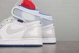 AJ1 Retro High Zoom White Racer Blue