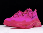 Triple S Sneaker "Fluo Pink"