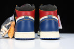 Union LA AJ1 Retro High Blue Toe