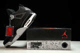 AJ4 Retro 'Black Canvas'