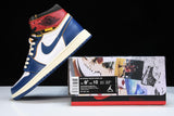 Union LA AJ1 Retro High Blue Toe