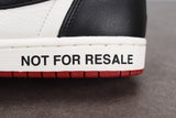 AJ1 Retro High "Not for Resale" Varsity Red