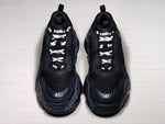 Triple S Sneaker "Triple Black Clear Sole"