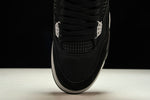 AJ4 Retro 'Black Canvas'