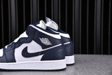 AJ1 Mid GS ‘Obsidian’