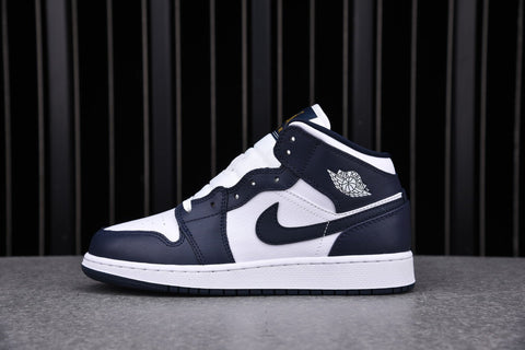 AJ1 Mid GS ‘Obsidian’