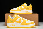 Louis Vuittоп x AF1 by Virgil Abloh 'Yellow White'