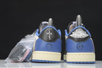 Travis Scott AJ1 Low x Fragment ‘Military Blue’