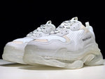 Triple S Sneaker "White Cream Clear Sole"