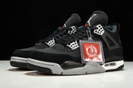 AJ4 Retro 'Black Canvas'