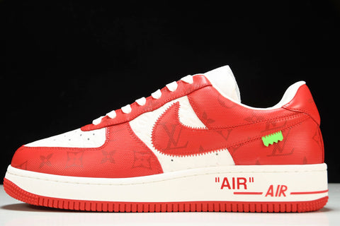 Louis Vuittоп x AF1 by Virgil Abloh 'Red White'