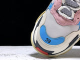 Triple S Sneaker "White Blue Pink"