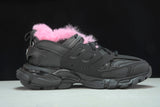 Track Trainer 'Faux Fur - Black Pink'