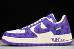 Louis Vuittоп x AF1 by Virgil Abloh 'Purple White'