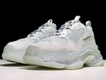 Triple S Sneaker "Pearl Grey Clear Sole"