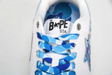 A Bathing Ape Bape Sta 'White ABC Camo - Blue'