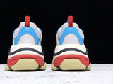 Triple S Sneaker "White Blue Pink"