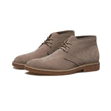 High Brown Suede Formal Shoes