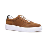 Low Top Brown Suede Sneakers