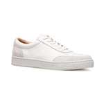 Low Top White Leather Sneakers