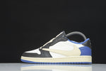 Travis Scott AJ1 Low x Fragment ‘Military Blue’