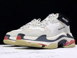 Triple S Sneaker "White Black Red"