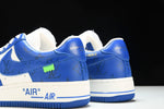 Louis Vuittоп x AF1 by Virgil Abloh 'Blue White'