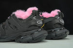 Track Trainer 'Faux Fur - Black Pink'