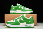 Louis Vuittоп x AF1 by Virgil Abloh 'Green White'