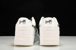 A Bathing Ape Bape Sta ‘White ABC Camo Green'