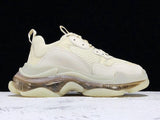 Triple S Sneaker "Off White Clear Sole"